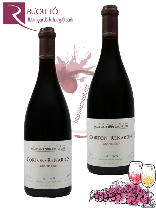 Vang Pháp Corton Renardes Grand Cru Maldant Pauvelot Cao cấp