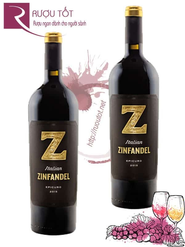 Vang Ý Z Italian Zinfandel Epicuro IGP Thượng hạng