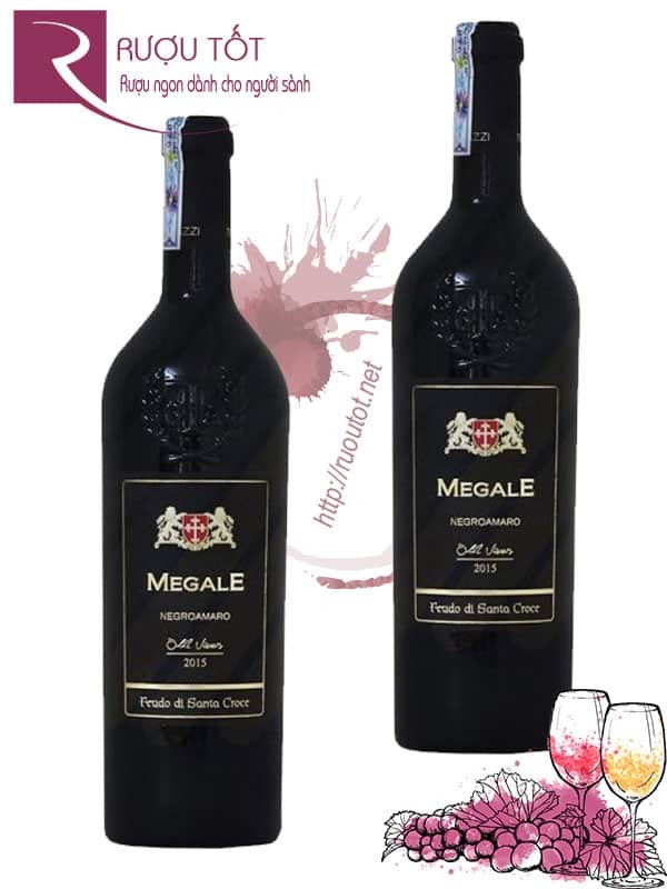 Rượu vang Megale Negroamaro Old Vines