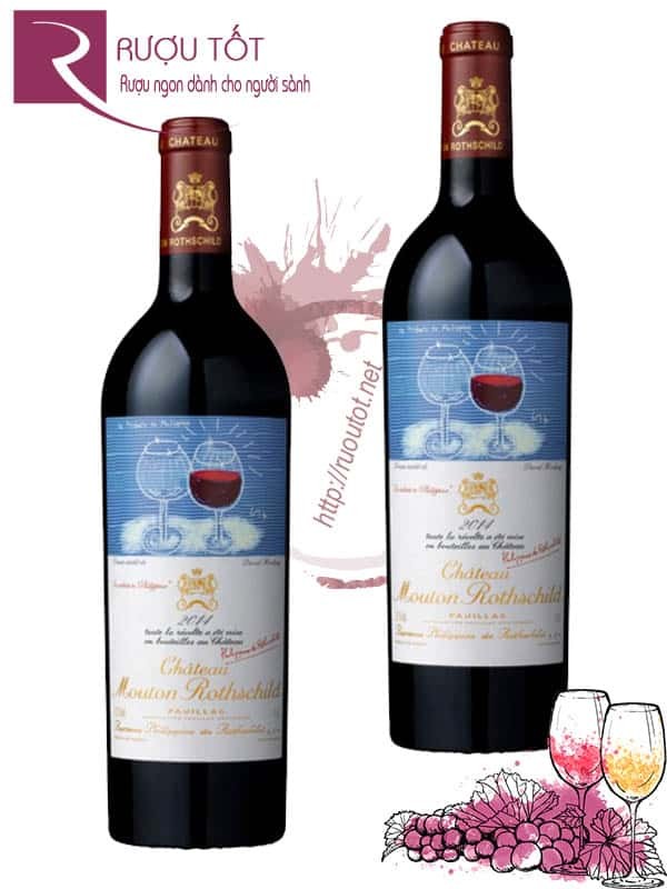 Vang Pháp Chateau Mouton Rothschild Pauillac Cao cấp