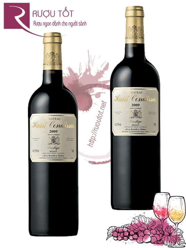 Vang Pháp Chateau Haut Condissas Prestige Medoc Cao cấp