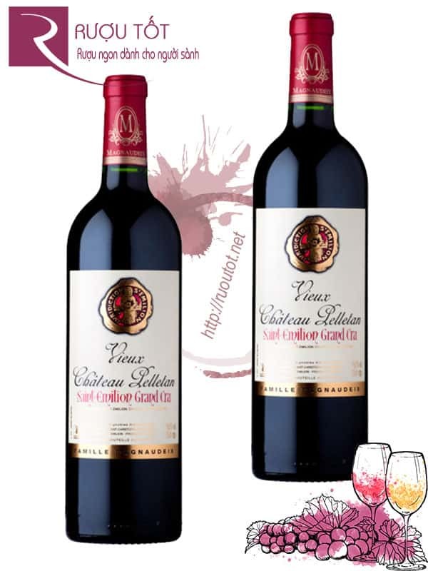 Vang Pháp Vieux Château Pelletan Saint Emilion Grand Cru AOC Cao cấp