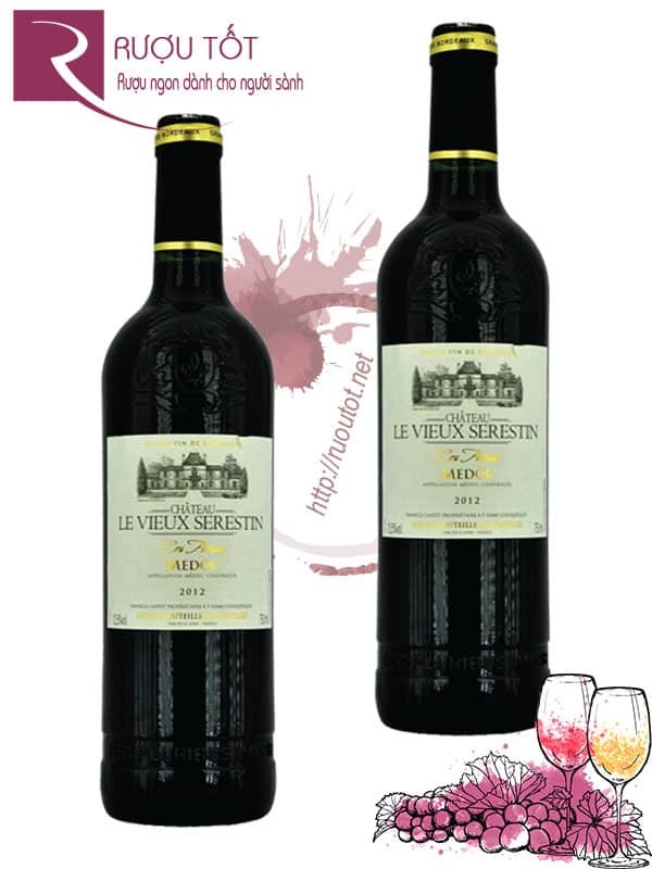 Vang Pháp Château Le Vieux Serestin Médoc Cru Artisan Cao Cấp