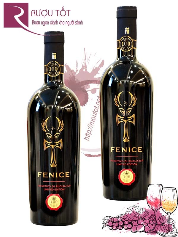 Vang Ý Fenice Primitivo Di Puglia Limited Edition Cao Cấp