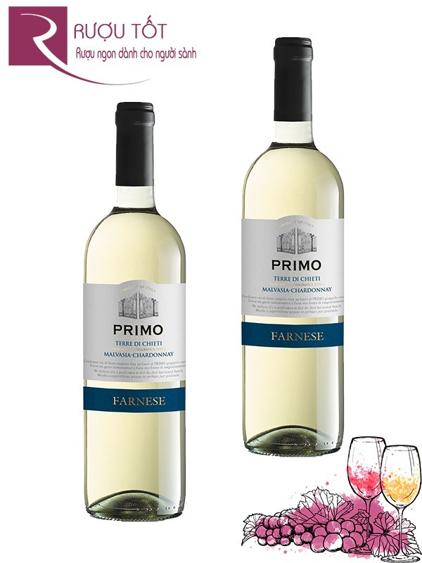 Vang Ý Primo Malvasia Chardonnay Thượng hạng