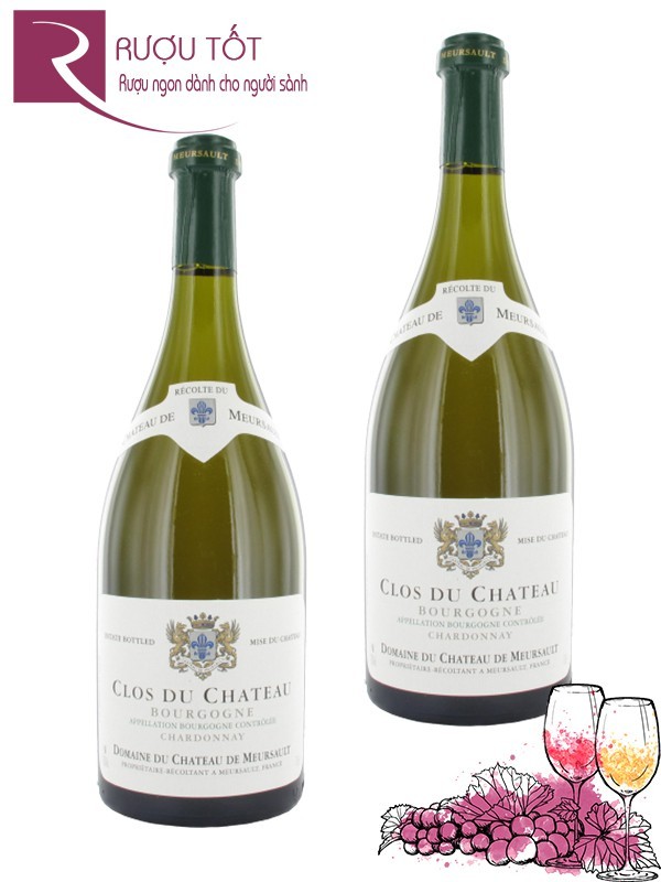 Vang Pháp Clos Du Chateau Bourgogne Chardonnay