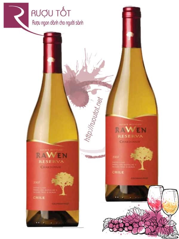 Vang Chile Rawen Reserva Chardonnay Thượng hạng