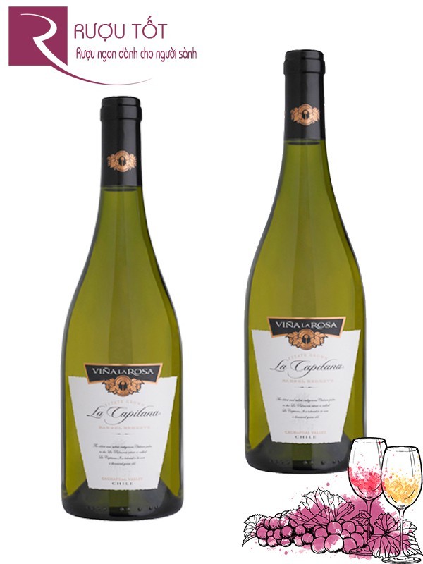 Rượu Vang La Capitana Chardonnay Thượng hạng