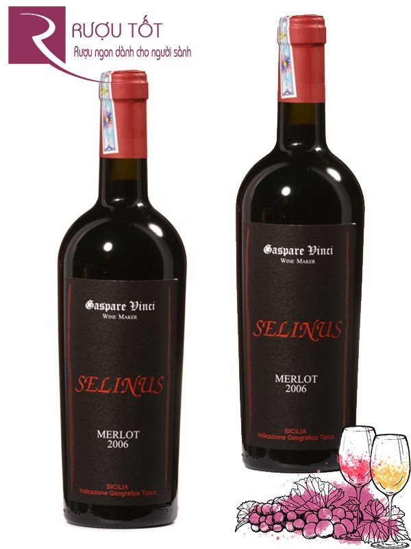 Vang Ý Selinus Merlot 2006 Thượng hạng