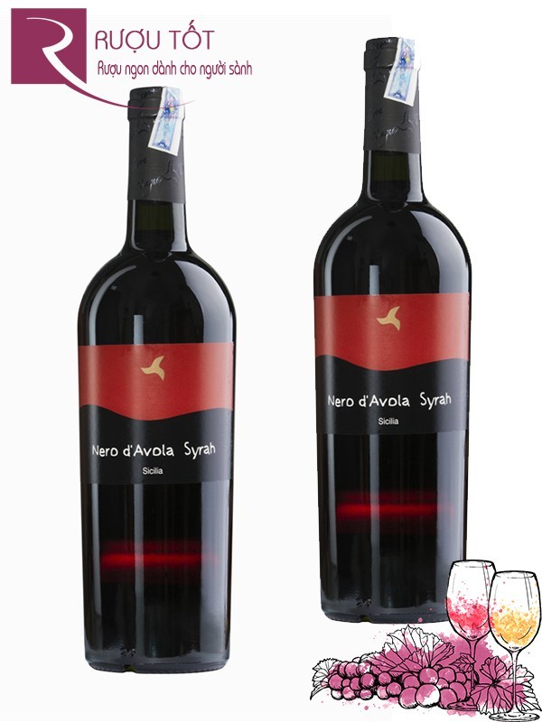 Vang Ý Trinacria Nero D’Avola Syrah