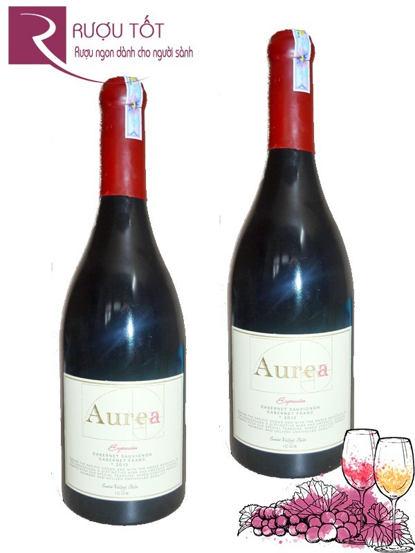 Vang Chile Aurea Icon Cabernet Sauvignon - Franc