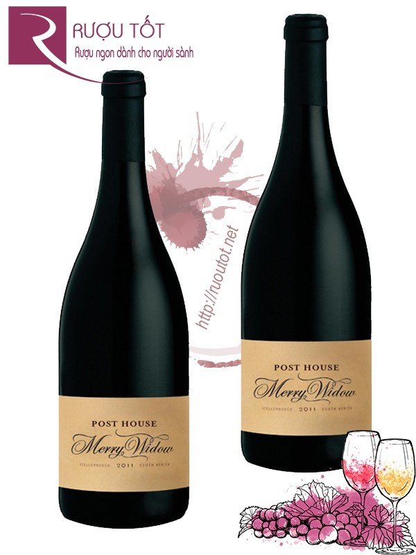 Rượu Vang Merry Widow Post House Shiraz Thượng hạng