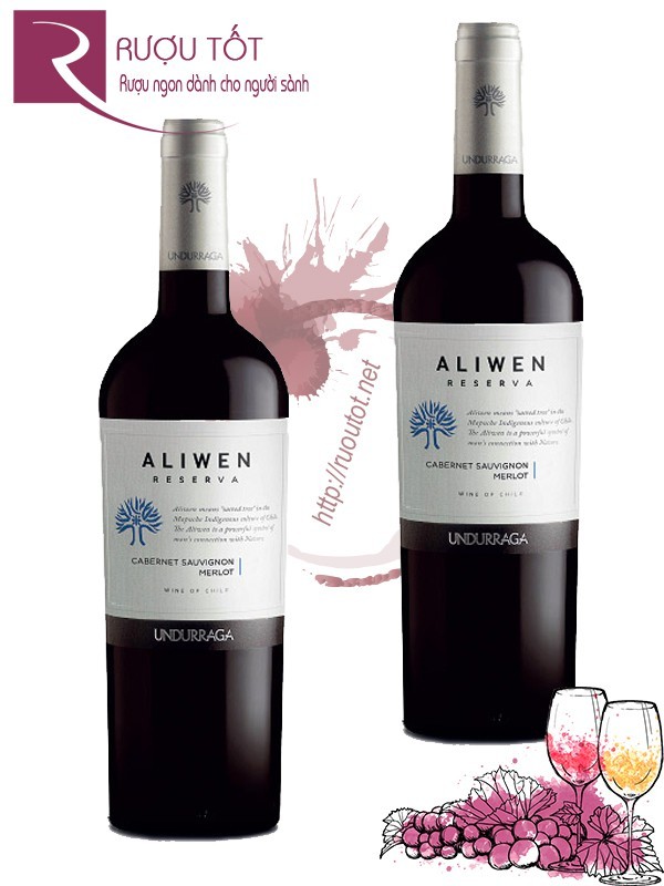 Vang Chile Aliwen Reserva Cabernet Sauvignon - Merlot