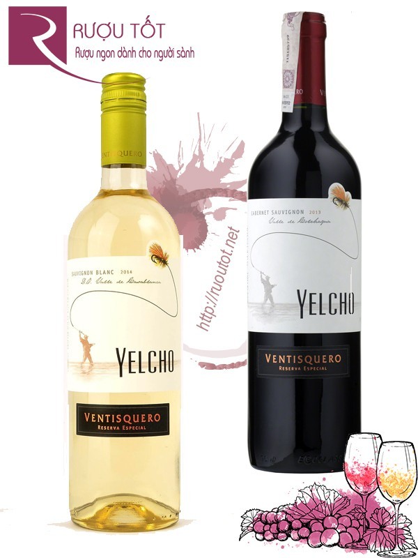 Vang Chile Yelcho Ventisquero Reserva (red-white)