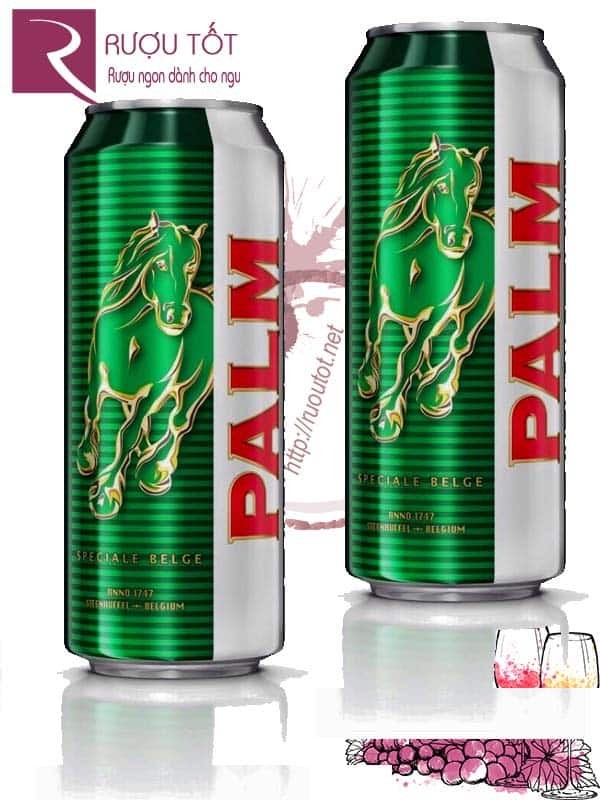 Bia Bỉ Palm lon cao 500 ml