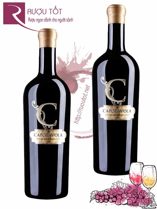 Rượu vang Capotavola C Blend Montepulciano Agliannico