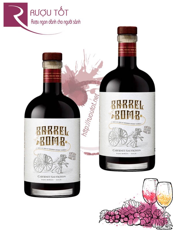 Rượu Vang Mỹ Barrel Bomb Cabernet Sauvignon