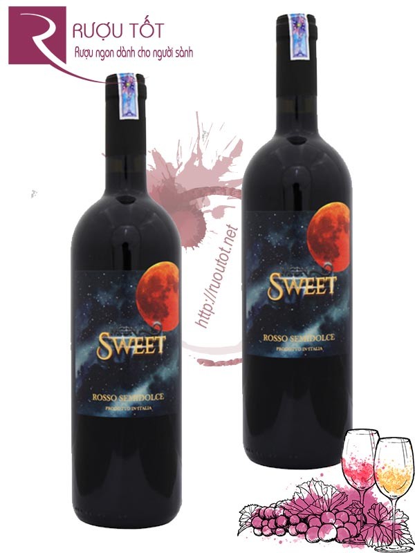 Rượu vang Sweet Moon Rosso Dolce