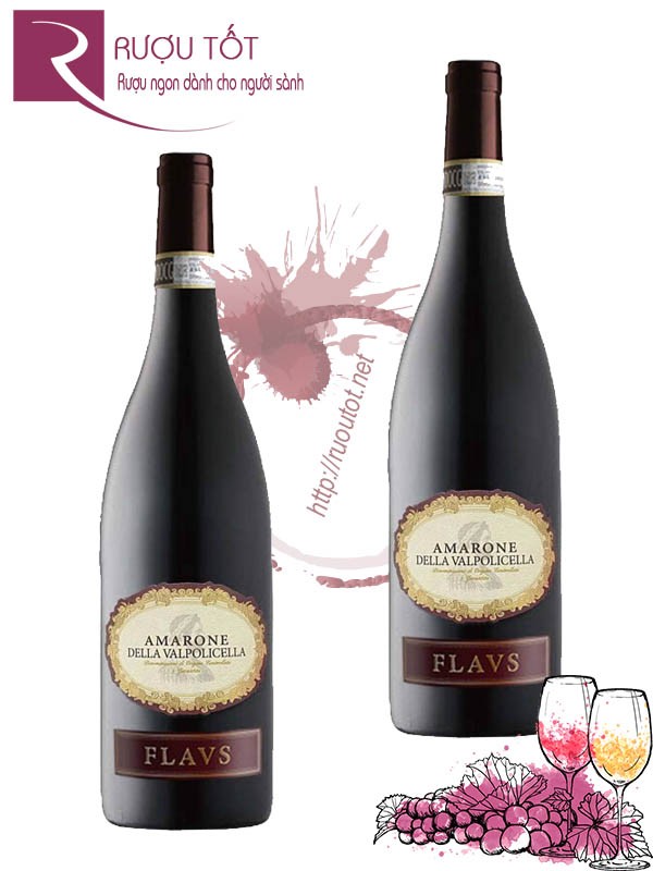 Rượu Ý Flavs Amarone Della Brown Label DOCG