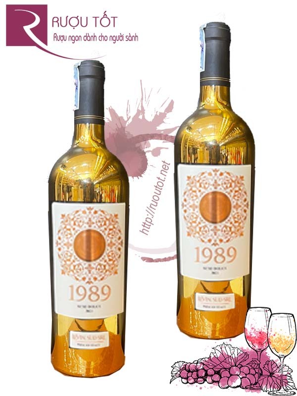 Rượu vang ngọt 1989 Semi Dolce Gold - Nhãn vàng